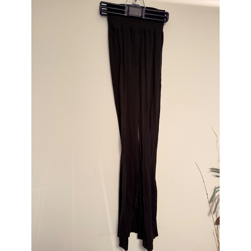 Free People FP Movement Black Flared Seamless High Waisted Leggings XS/S 2519